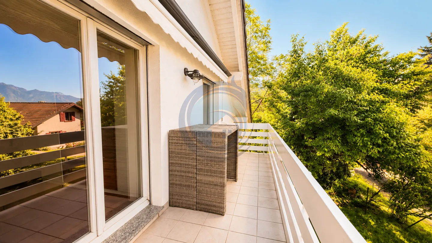 CHARMANT APPARTEMENT DE 4,5 PIÈCES AVEC BALCON A BRENT-SUR-Montreux - Foto 12 di 13