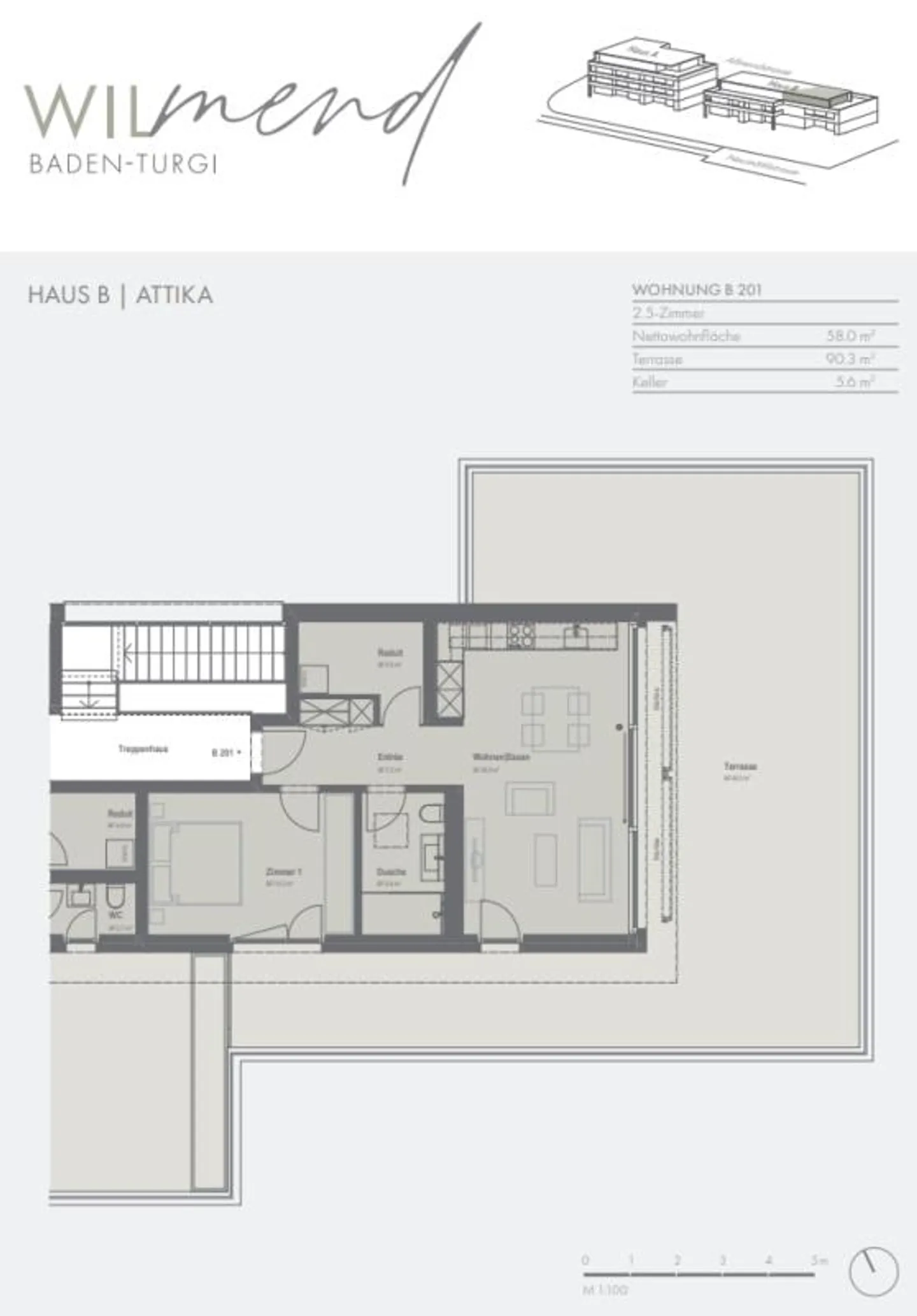 Comfort abitativo contemporaneo con arredi di alta qualità e terrazza soleggiata - Foto 9 di 9