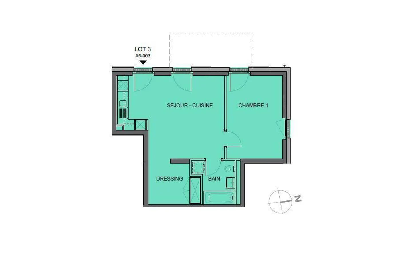 Nouvel appartement de 2,5 pièces avec terrasse et jardin ! - Photo 9 sur 11