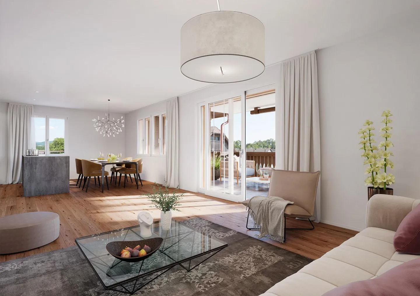 Stylish 5.5 Room Condominium in Birrhard AG - Photo 1 of 9