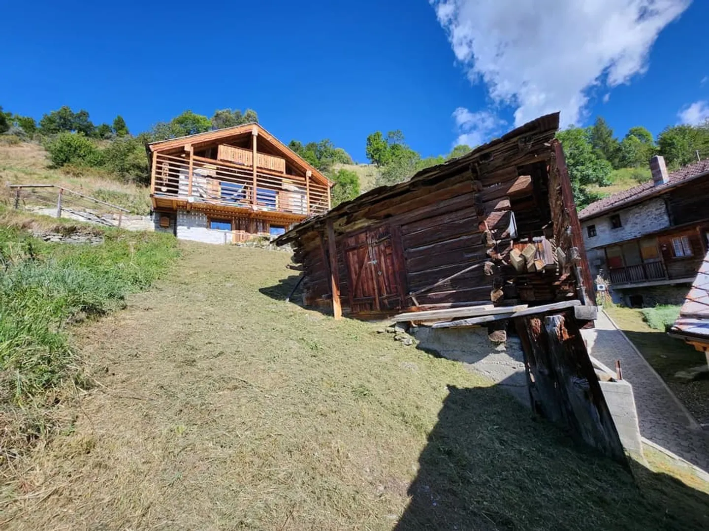 To seize! Rare object! Adjacent barns to renovate, St-Martin, Val d'Hérens - Photo 5 of 7