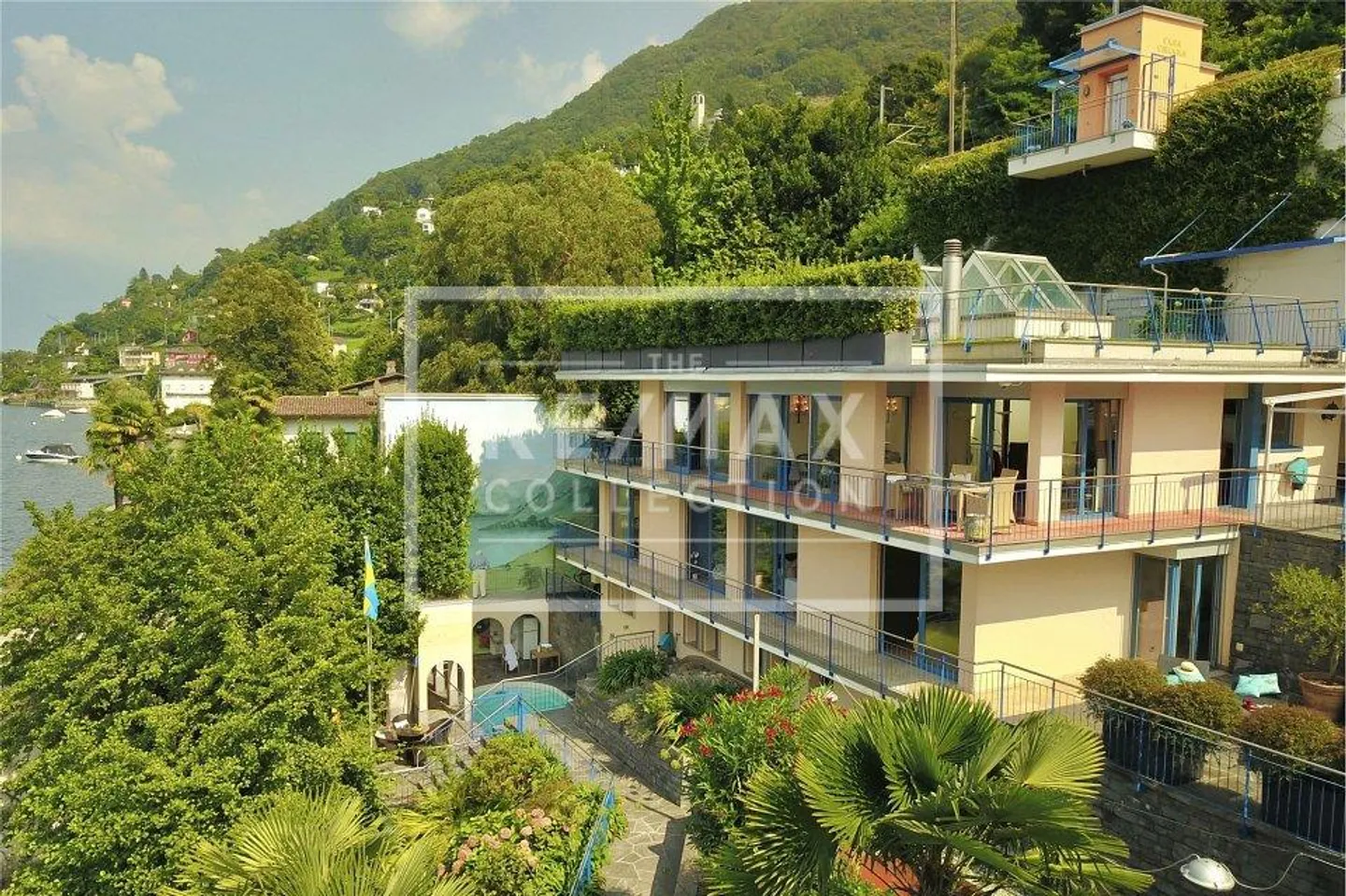 Villa au bord du lac à Caviano - Photo 2 sur 13