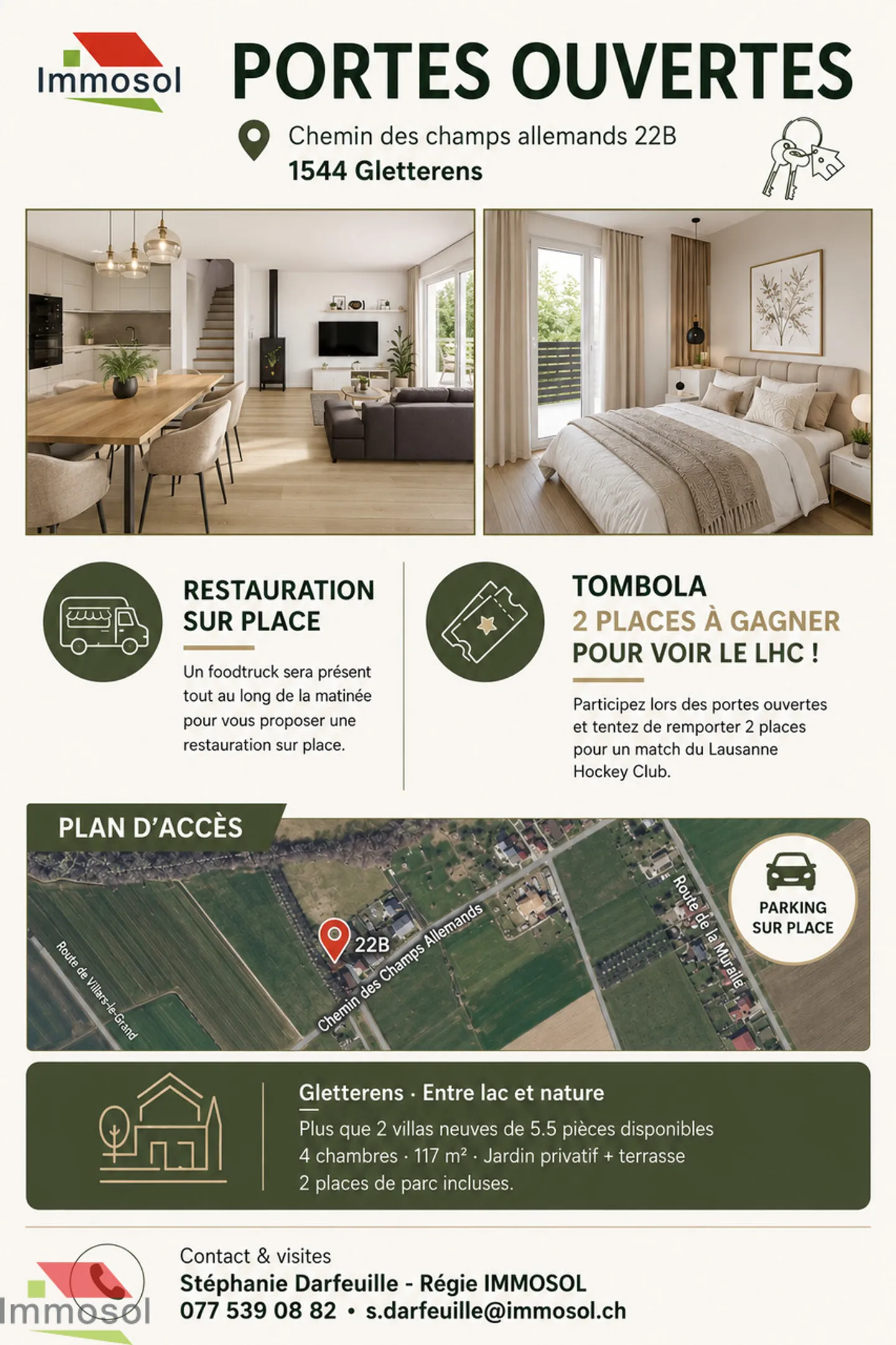 Villas contemporaines à Gletterens - Photo 3 sur 10