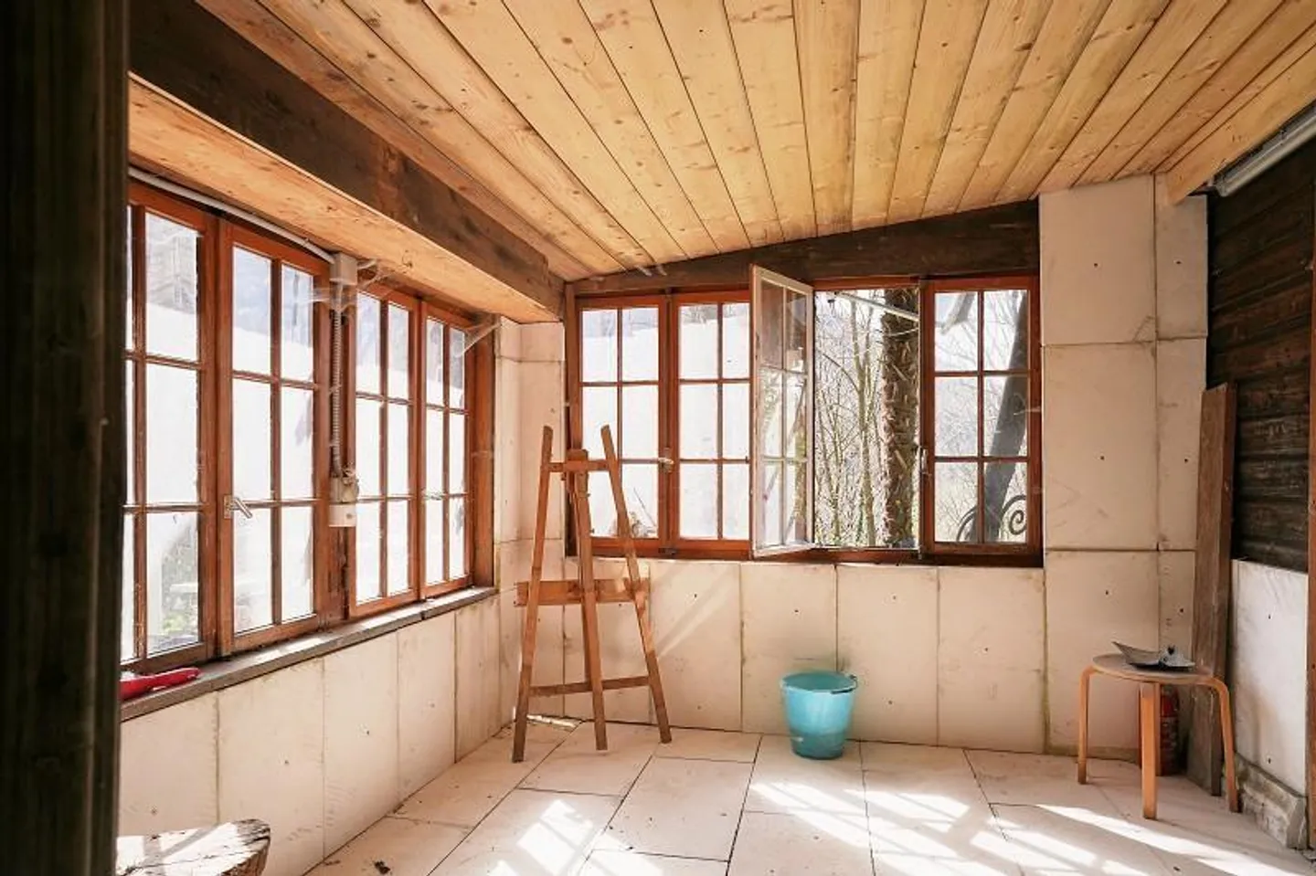 Casa 2 locali con molto terreno in una posizione molto tranquilla e soleggiata... - Foto 9 di 39