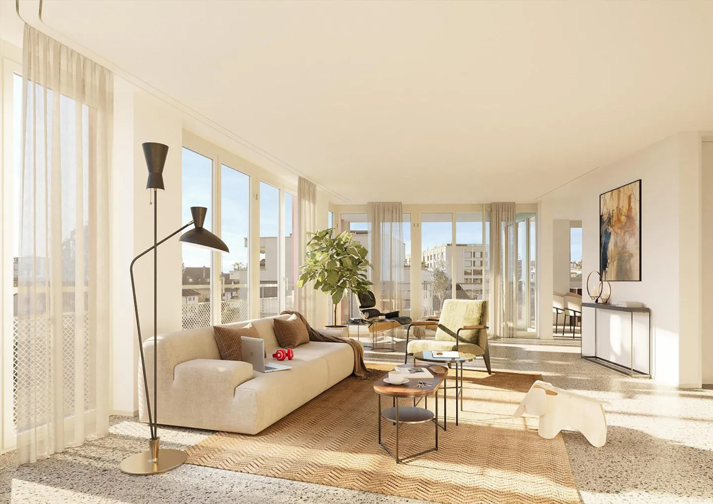 Modernes Apartment in Affoltern - Foto 2 von 4