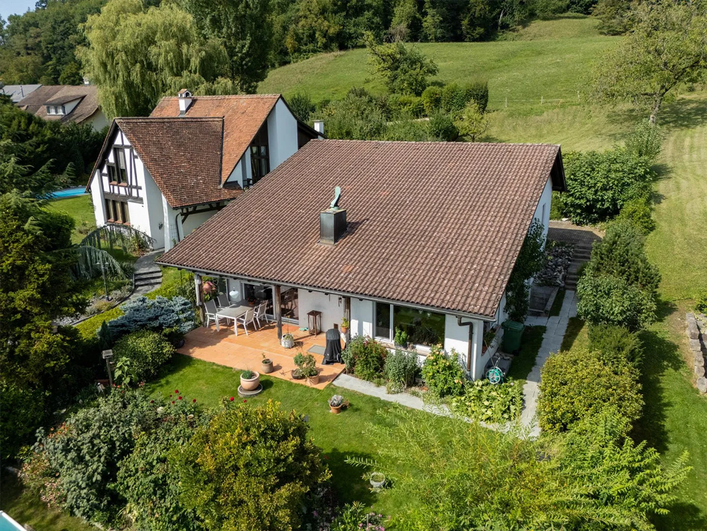 Charmantes Familienhaus mit Weitblick und Garten - Foto 1 von 4