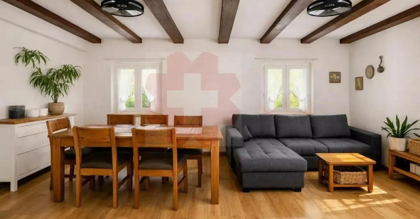 Haus im Zentrum von Aproz 5.5 Zimmer - Foto 1 von 5