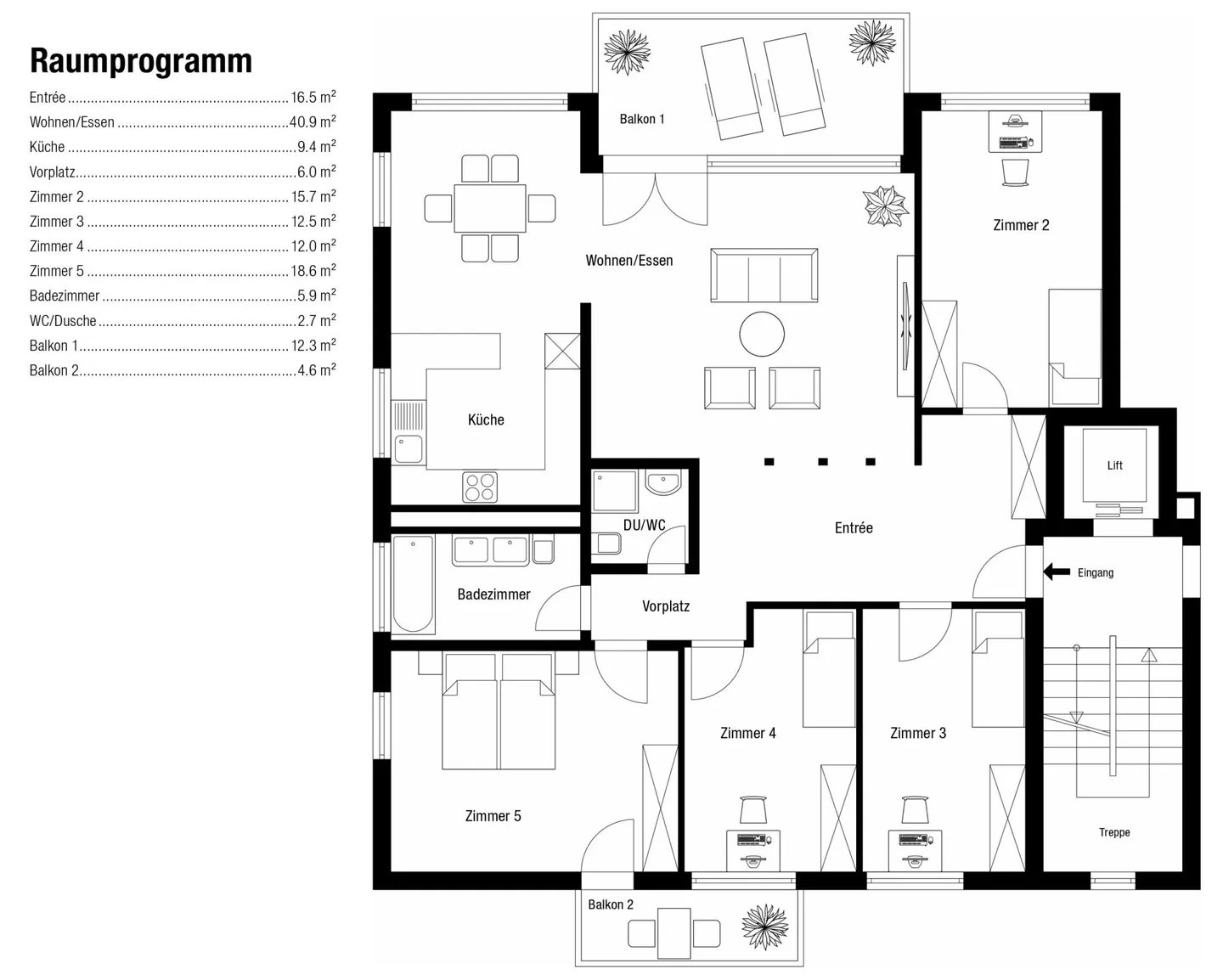 5.5 Room Condominium in a Quiet Location with a View of the Greenery - Photo 14 of 14
