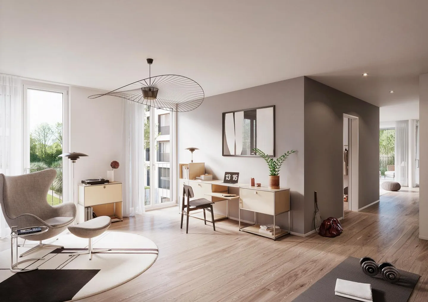 Première location: appartement de 4.5 pièces avec la meilleure connexion Zurich & Baden - Photo 2 sur 4