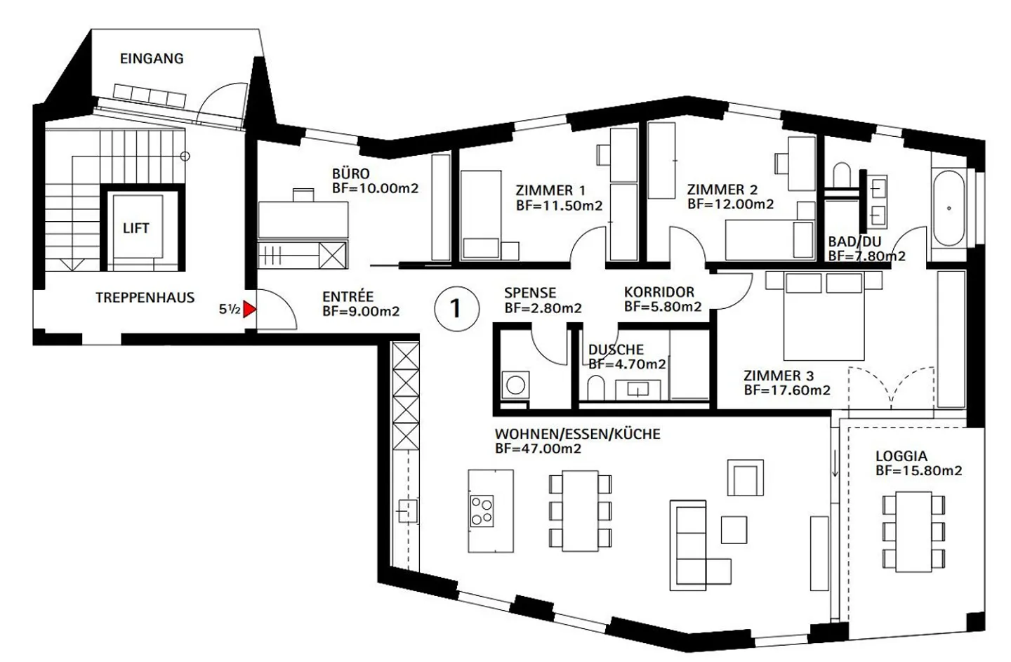 Development "Grund", Rebstein - First-class condominiums - Photo 9 of 9