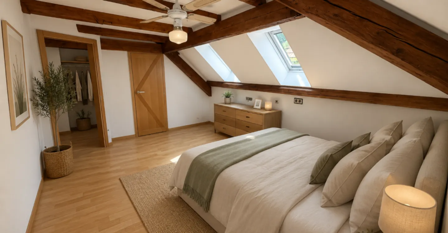 St-Imier, wunderschöner Duplex mit 4,5 Zimmern im 3. Stock mit Gemeinschaftsterrasse - Foto 4 von 11