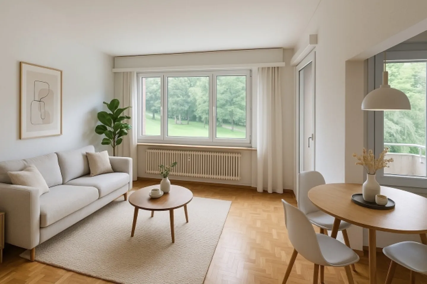 Zentrale 3‑Zimmer‑Wohnung 10min vom Stadtzentrum Basel - Foto 1 von 10