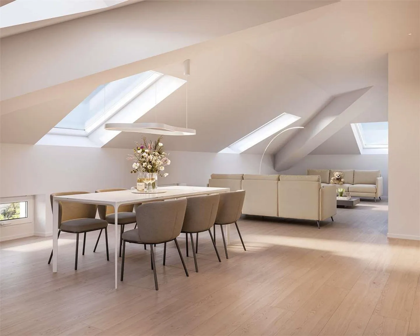 Penthouse entièrement rénové à Bellinzone - Photo 2 sur 11