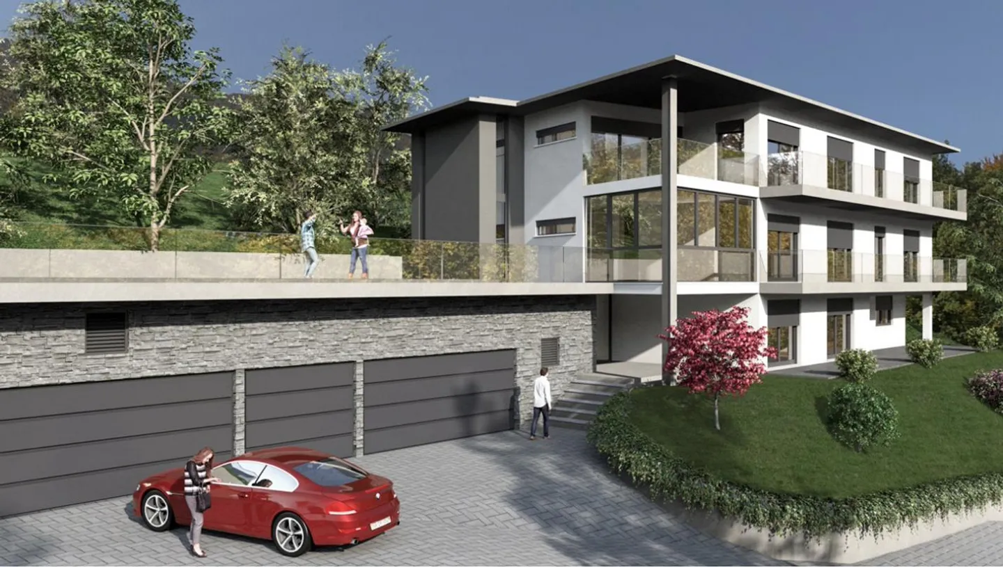 3.5 pièces à vendre - Ponte Capriasca - Photo 1 sur 12