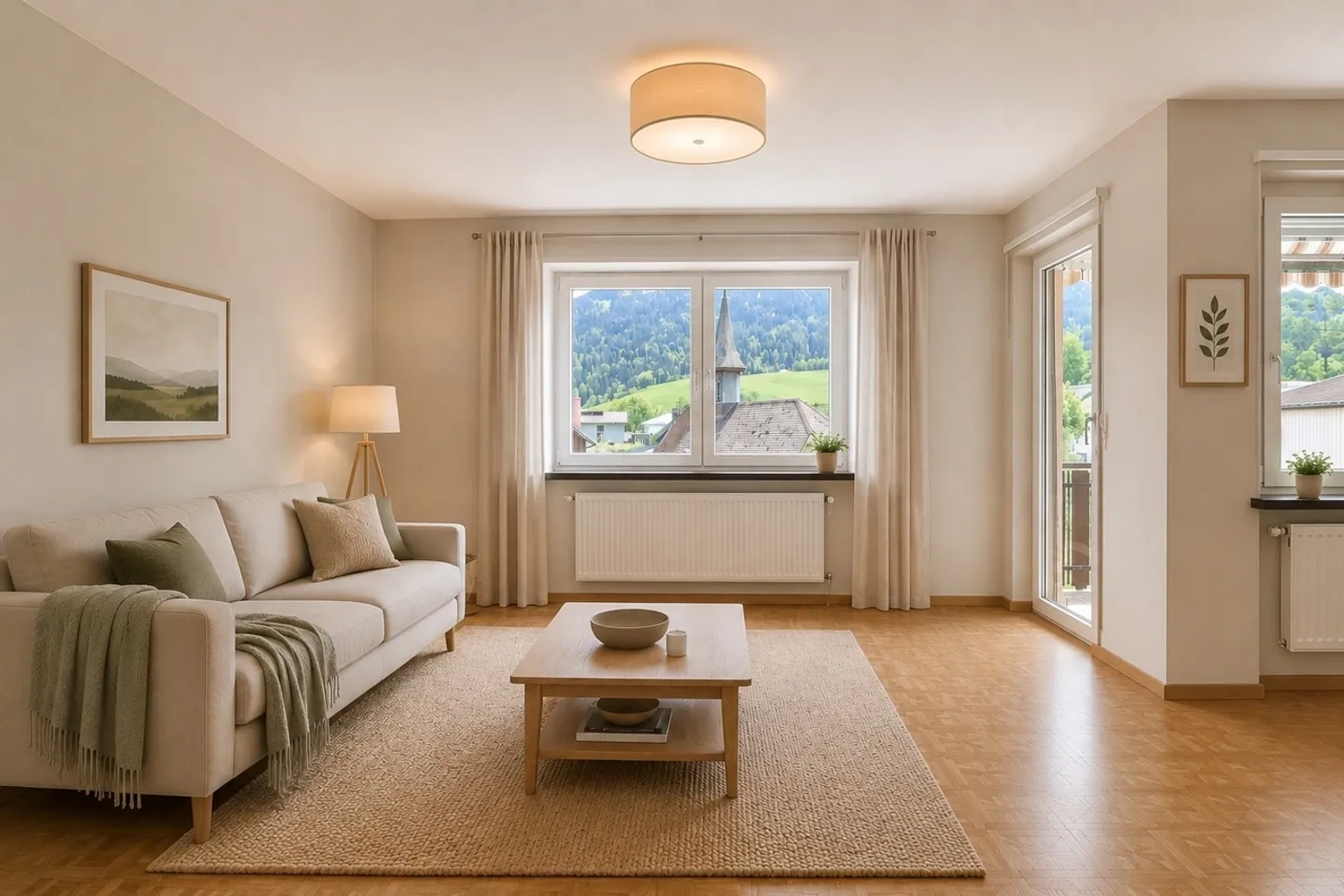Appartamento affascinante di 4,5 stanze con balcone e garage - Foto 1 di 13