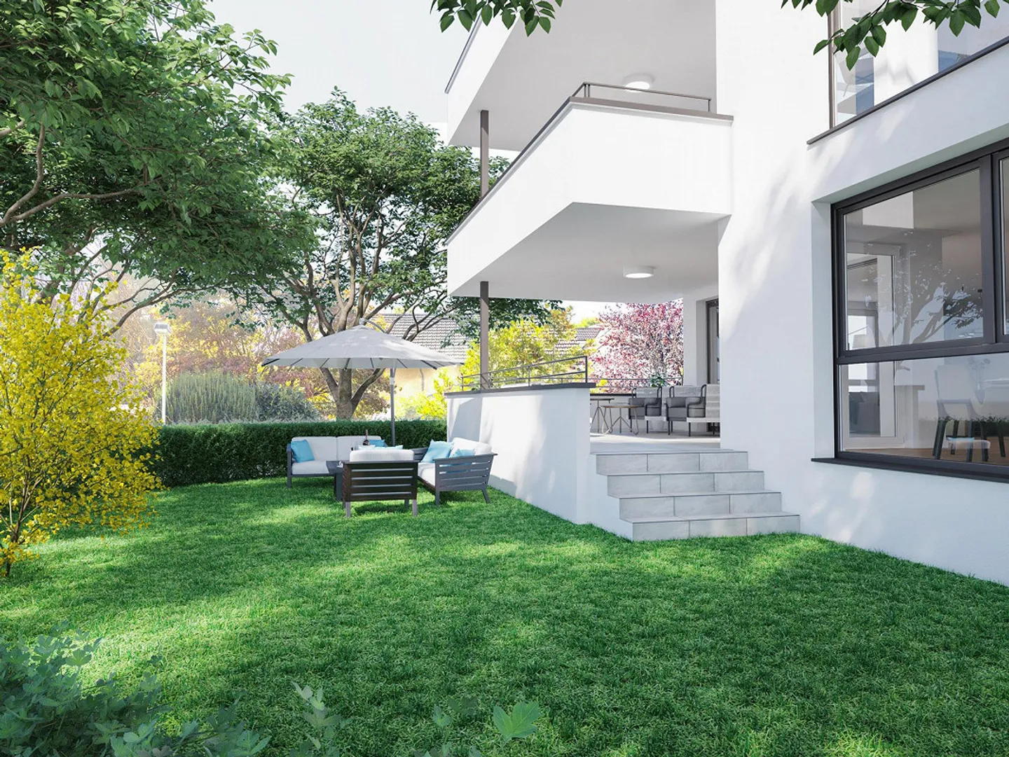 Appartamento giardino 4.5 stanze - Foto 1 di 8