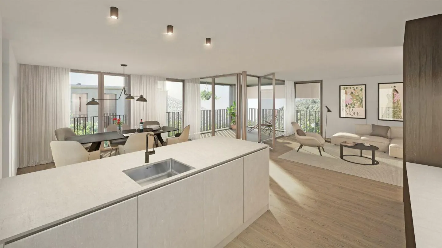 VERSCIO - Appartement spacieux neuf - Photo 2 sur 6