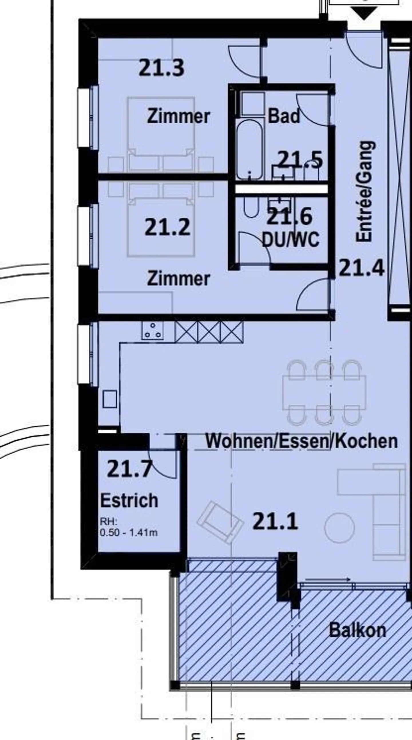Exklusive Penthouse mit Seesicht - Foto 5 von 5