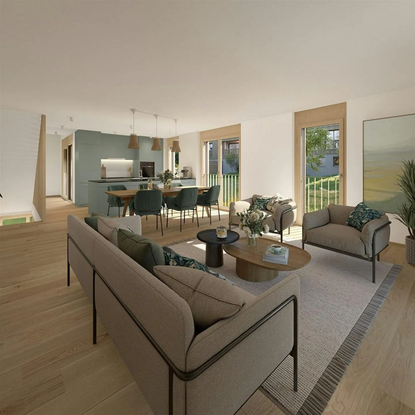 SENNHOF - Case bifamiliari in una posizione meravigliosamente tranquilla - Foto 4 di 8