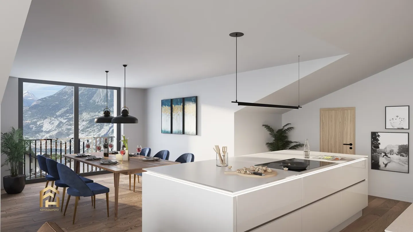 Progetto di nuova costruzione innovativo: Appartamento attico 5.5 soleggiato - Foto 2 di 9
