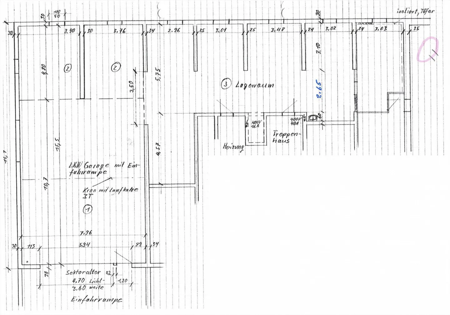 Spazio di stoccaggio di 240 m2 con accesso per camion a Sargans - Foto 2 di 2
