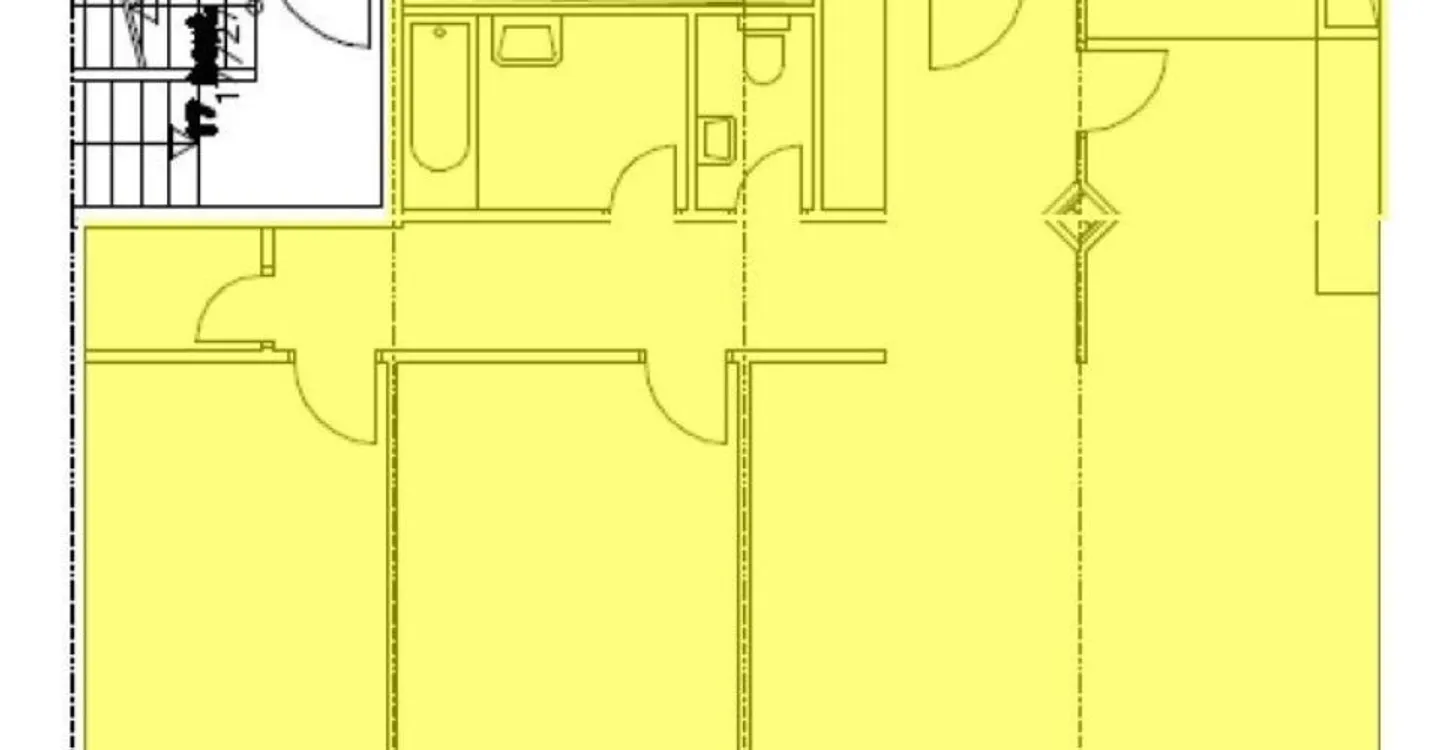 4 Zimmer von 105 m2 gegenüber dem Bahnhof Cornavin - Foto 2 von 9
