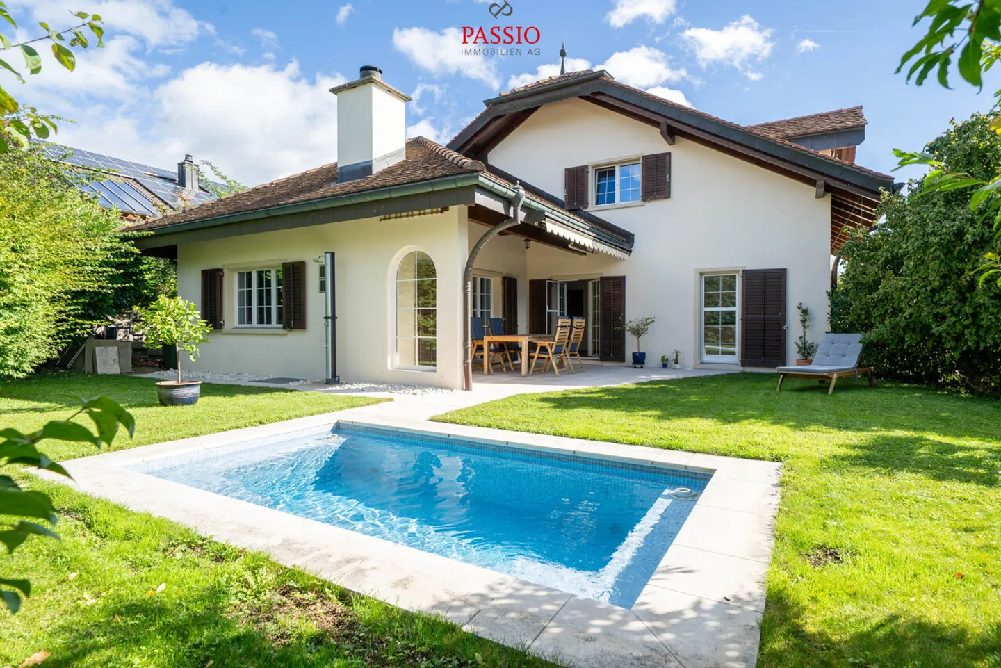 6.5-Room Family Dream Home with Pool, Garden and Panoramic View - Photo 1 of 38