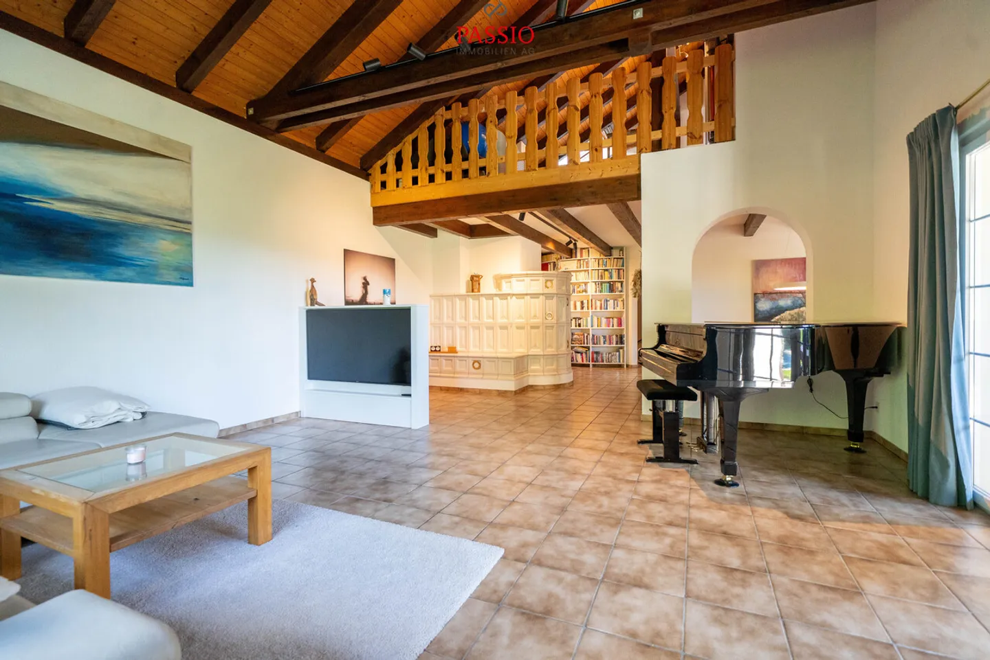 6.5-Room Family Dream Home with Pool, Garden and Panoramic View - Photo 7 of 38
