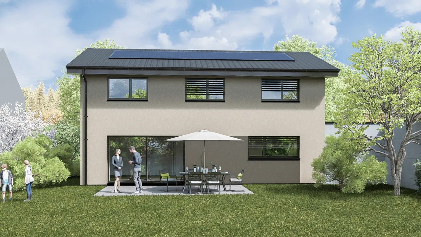 Villa nuova indipendente con garage attiguo Orientamento Sud-Ovest - Foto 8 di 13
