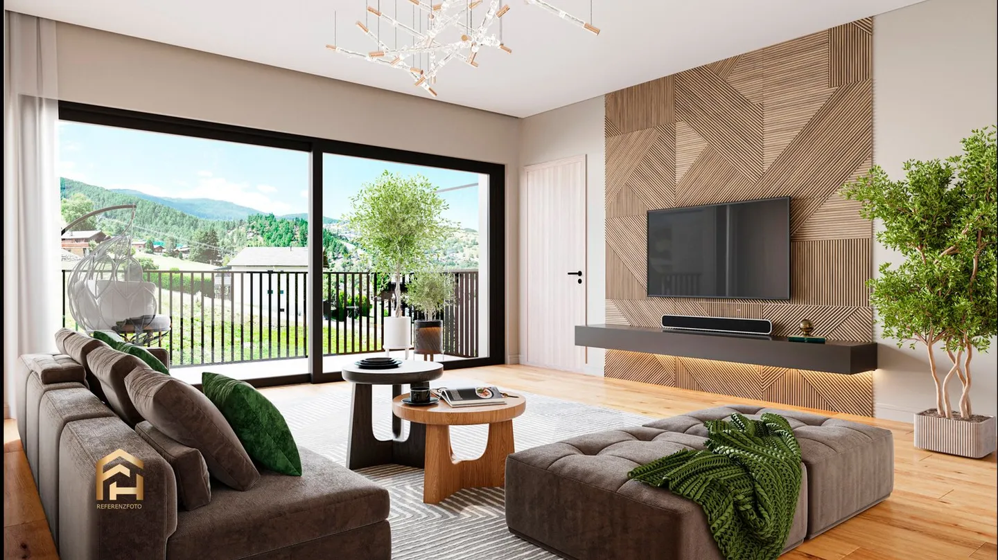 Progetto di nuova costruzione innovativo: Appartamento 4.5 camere soleggiato a Unterbäch - Foto 3 di 9