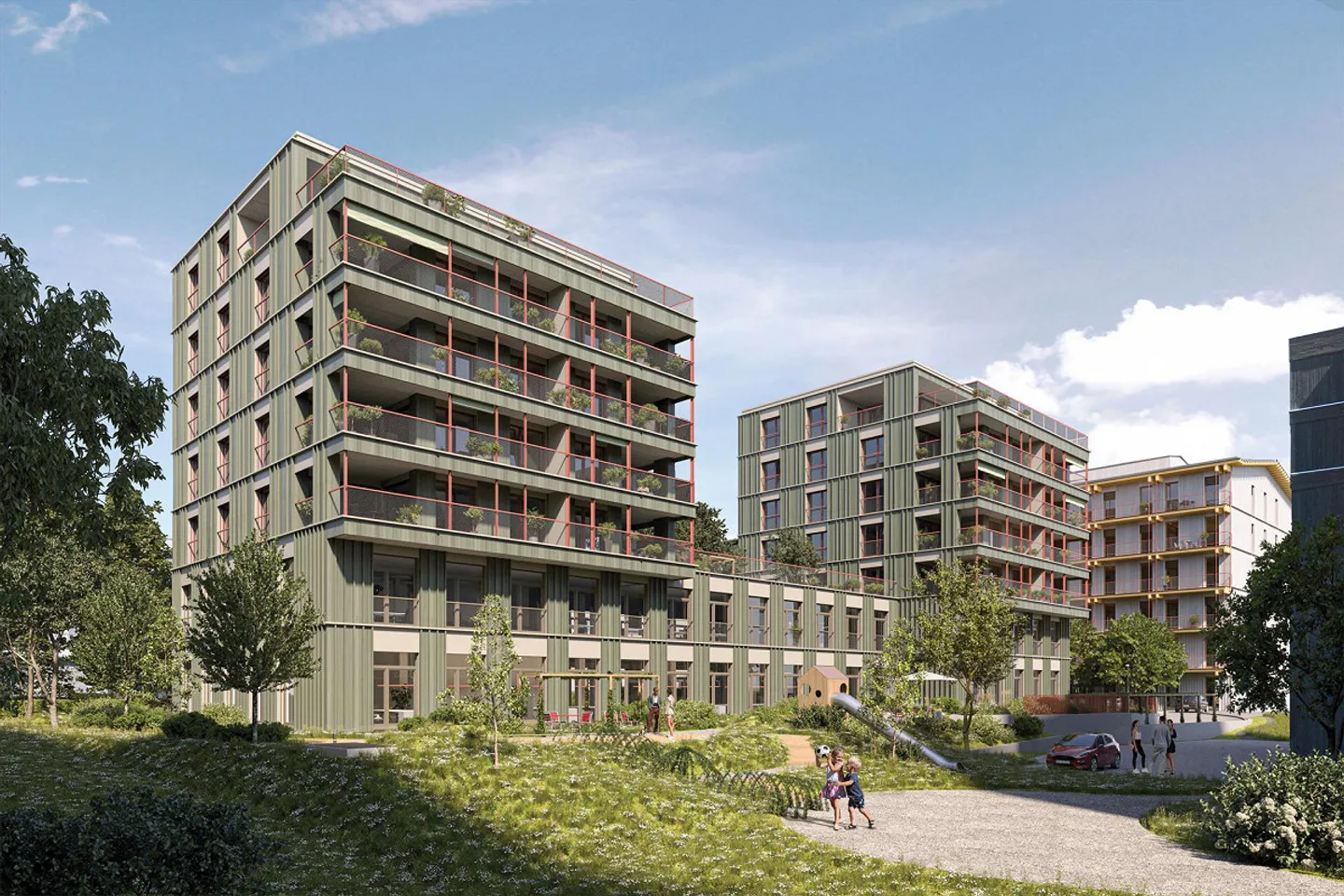 Spazio ufficio rappresentativo al piano terra del nuovo edificio - Foto 1 di 3