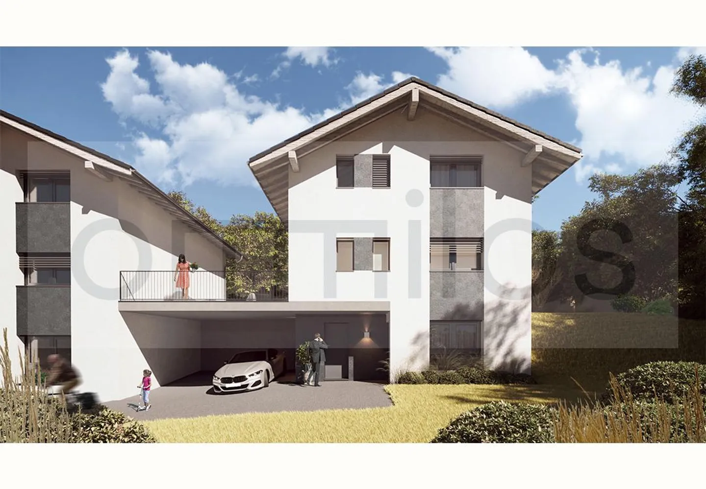 Nouvelle promotion "Les Collondels": 5 maisons familiales spacieuses avec 6,5 pièces et un studio privé à Surpierre - Photo 2 sur 6