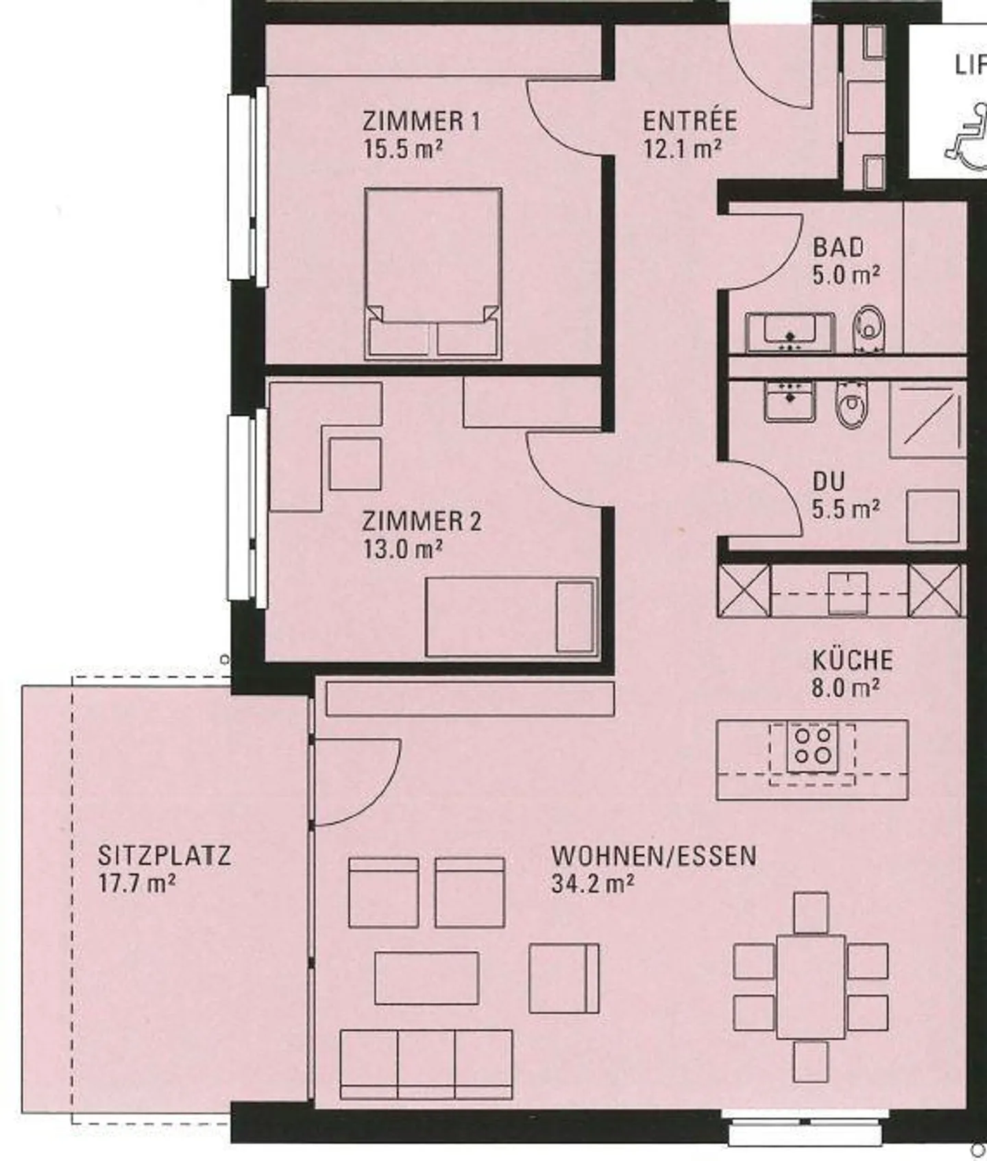 Moderne Wohnung im Grünen - Foto 8 von 8