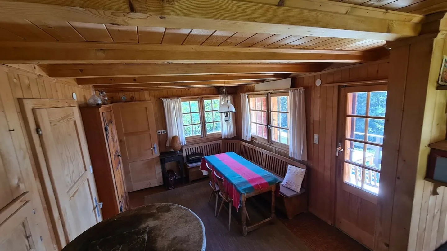 Außergewöhnliches Ski-Chalet in Clambin - Foto 4 von 17