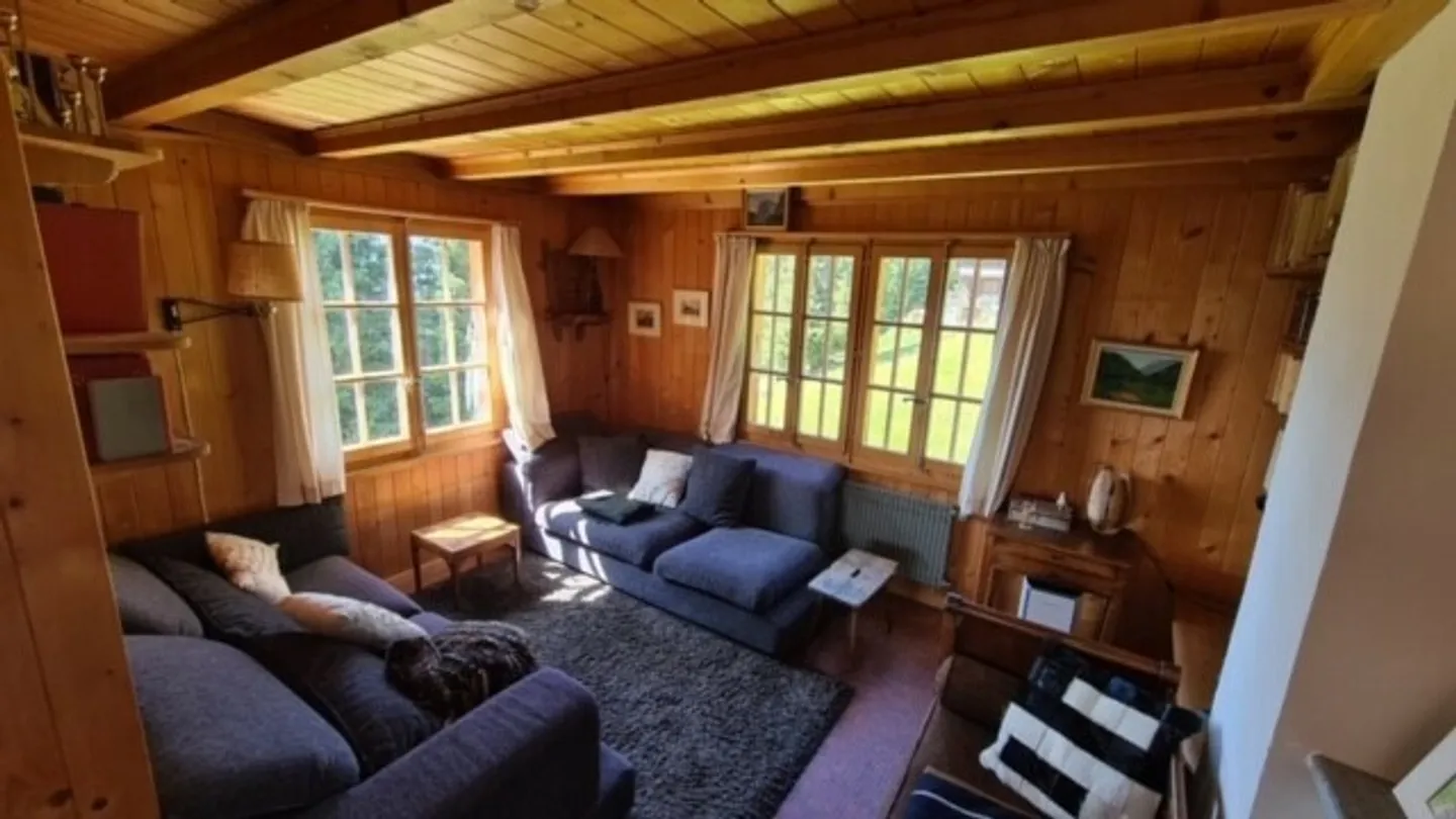 Außergewöhnliches Ski-Chalet in Clambin - Foto 5 von 17