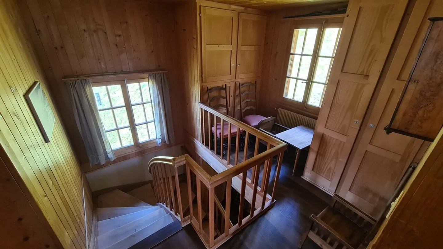 Außergewöhnliches Ski-Chalet in Clambin - Foto 11 von 17