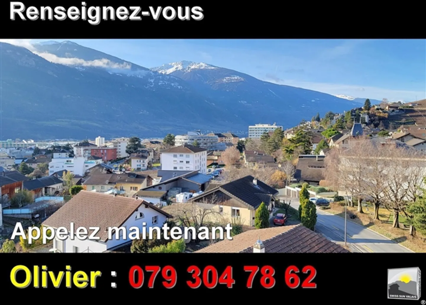 «SIERRE / Ich bin "SWEET LIVING" Schöne Wohnung 4.5 Stück 115 m²» - Foto 20 von 20