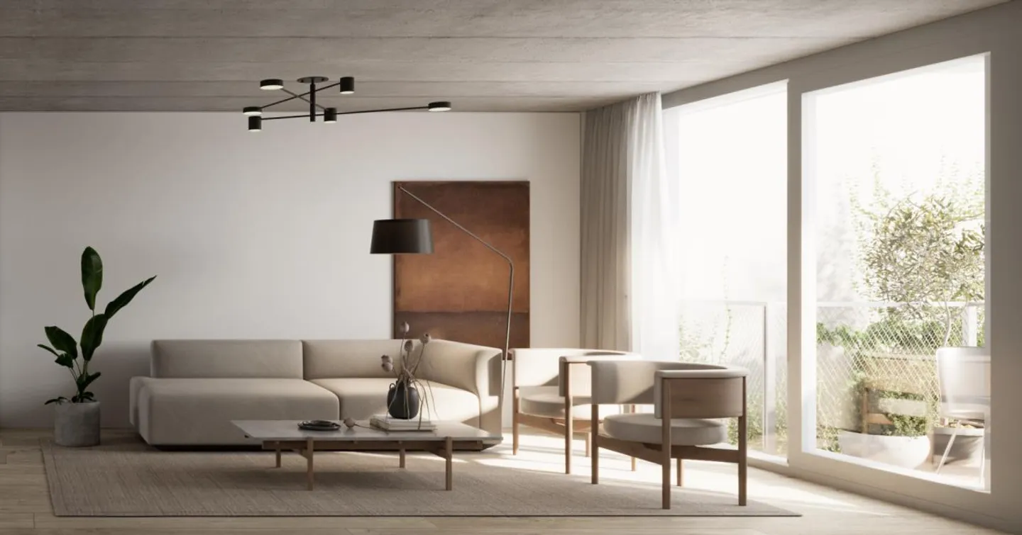 New construction project: High-quality 2.5-room garden apartment in a central location - Photo 4 of 5