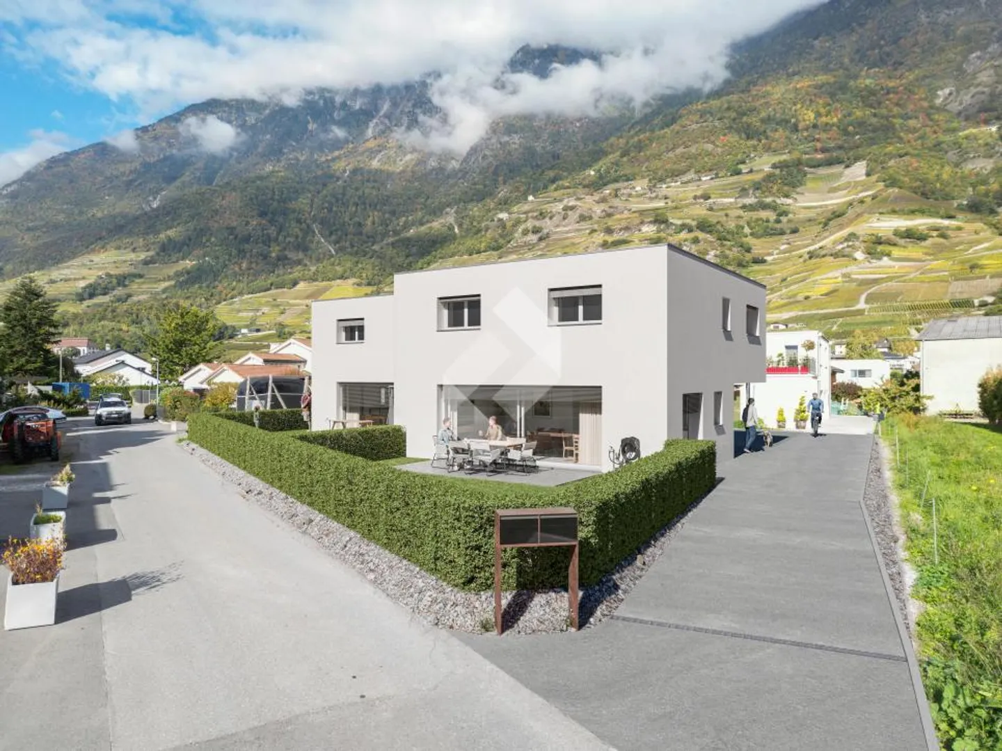 Due nuove ville a schiera a Fully - Modernità, Comfort e Serenità nel cuore del Vallese - Foto 1 di 5
