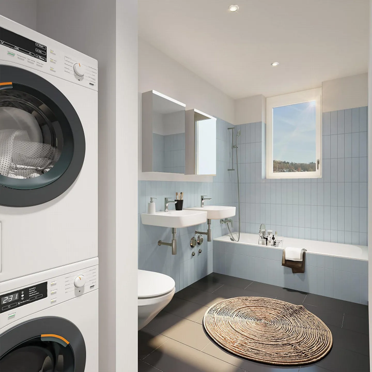 Modernes Gartenapartment in Affoltern - Foto 3 von 4