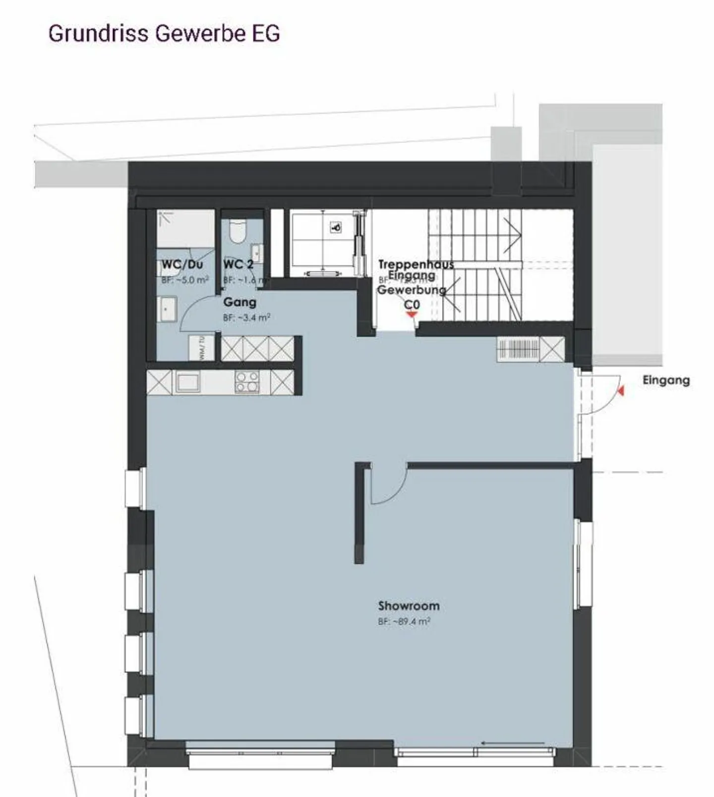 Nuova costruzione: Edificio residenziale/commerciale - Casa multigenerazionale (Minergie-P) - Foto 10 di 12
