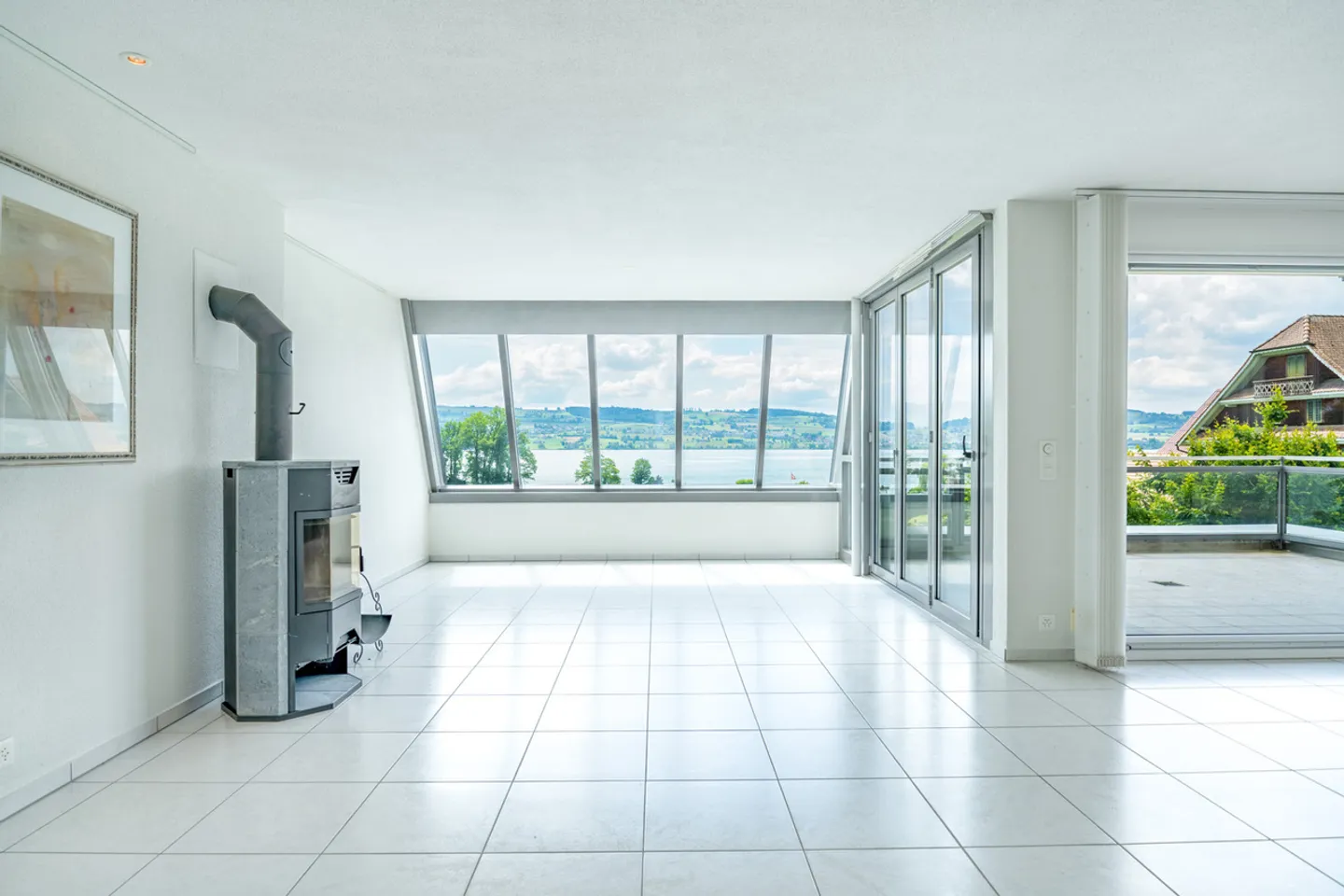 Vue sur le lac magnifique - Appartement élégant à Eich - Photo 3 sur 5