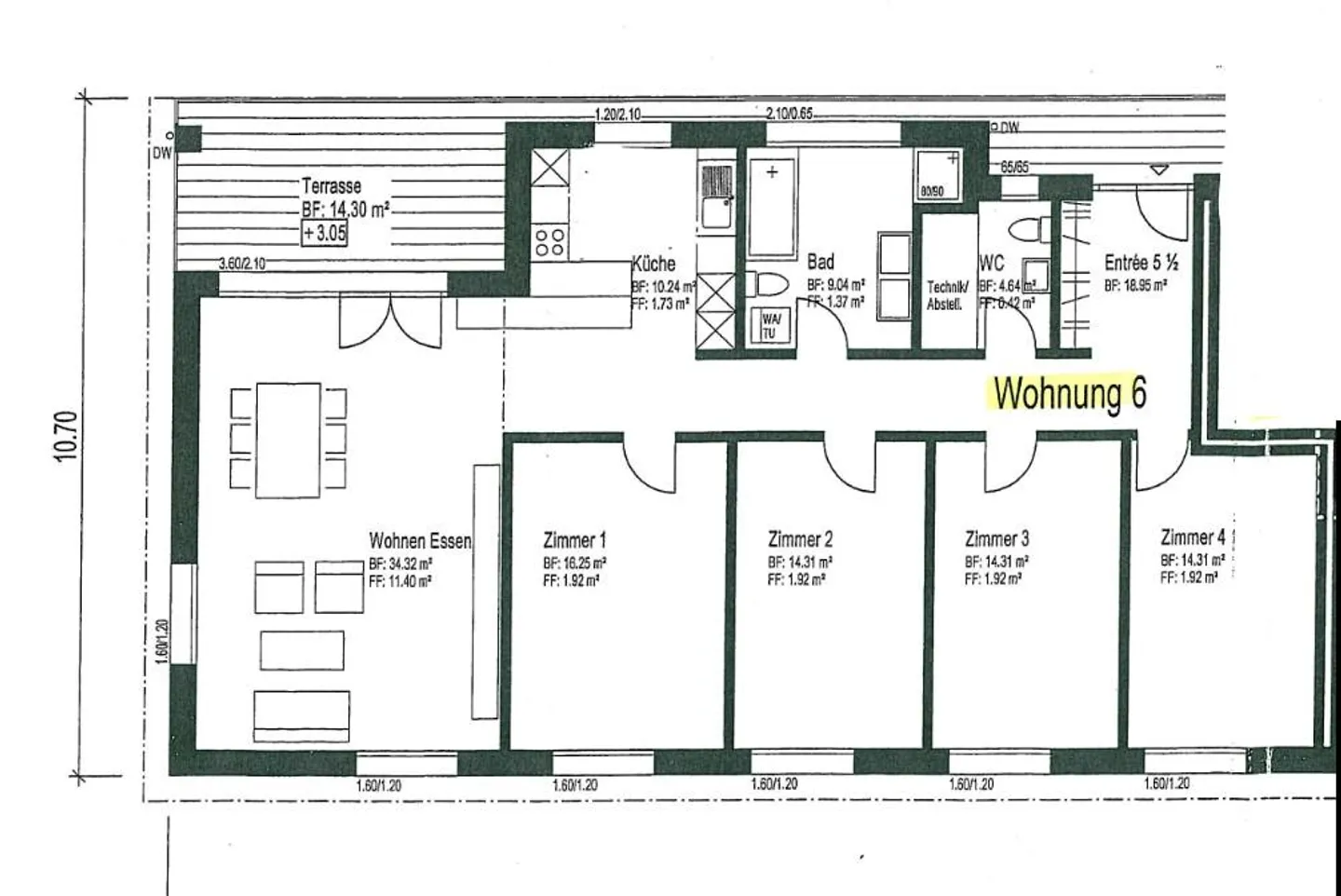 Grosszügige 5.5-Zimmer-Wohnung - Foto 12 von 12