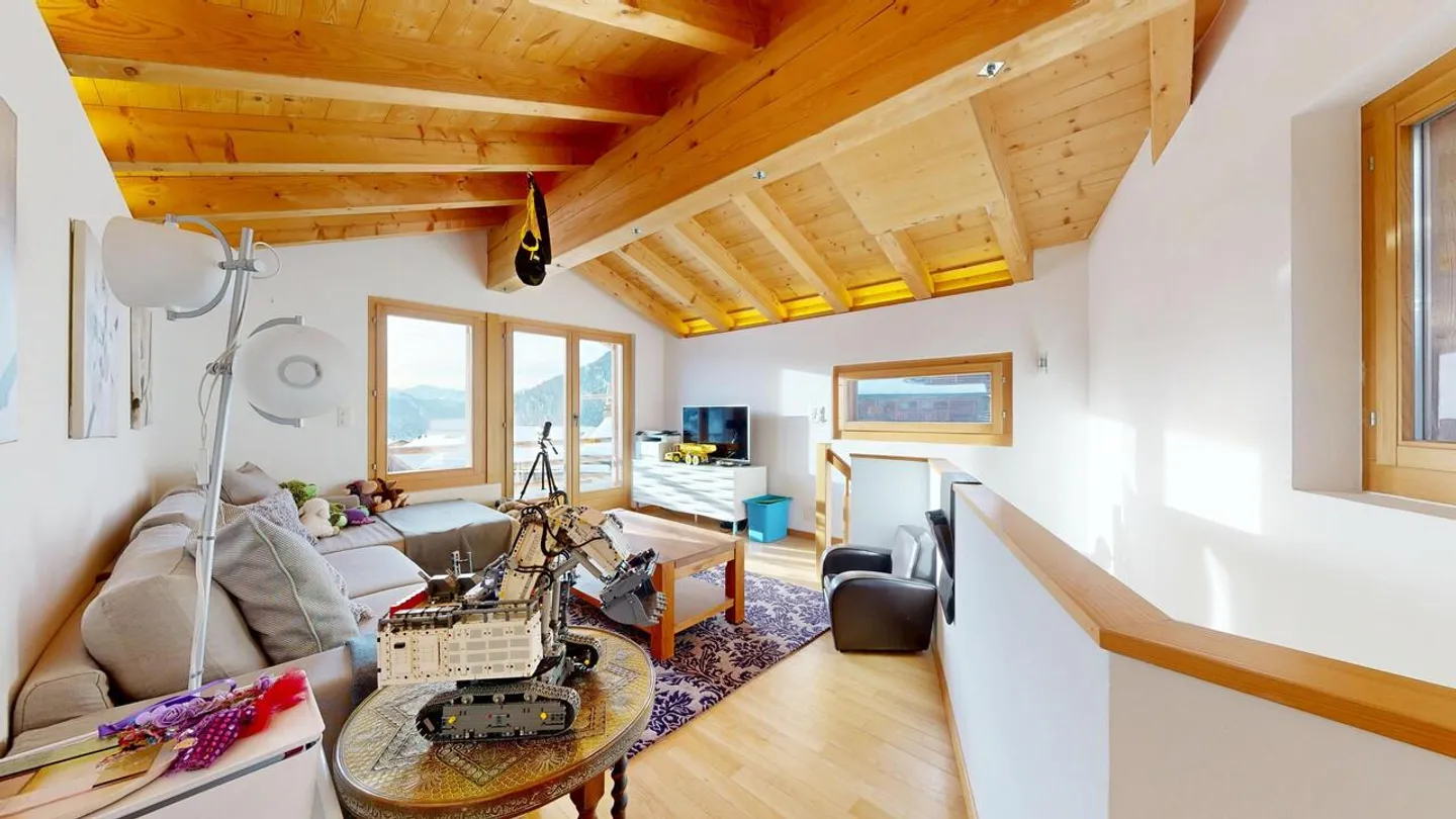 CHALET 8 STANZE NEL CENTRO DI VERBIER CON 1 APPARTAMENTO INDIPENDENTE - Foto 35 di 44