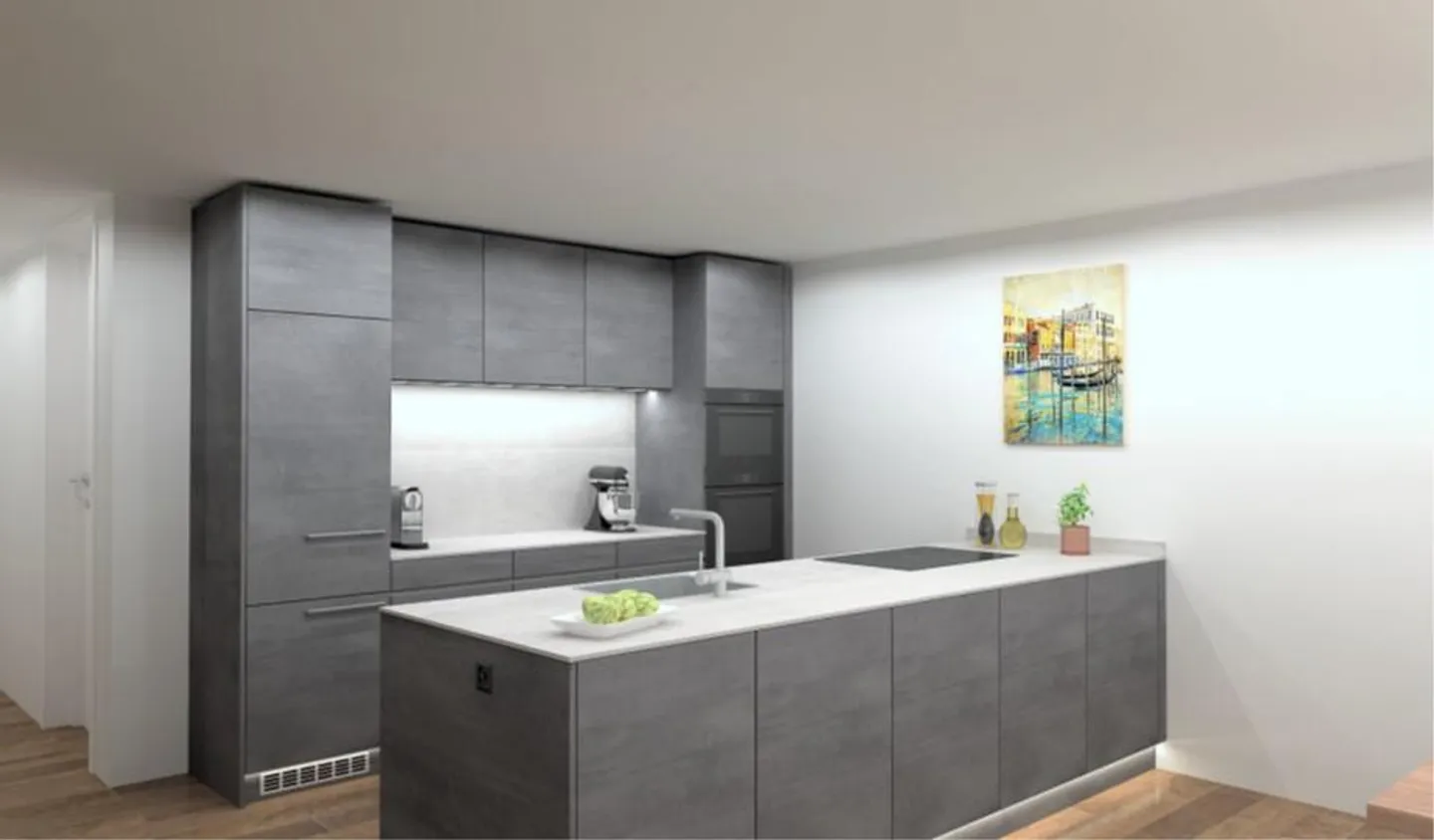 Appartamento nuovo di 4,5 stanze in standard di proprietà - Foto 3 di 7