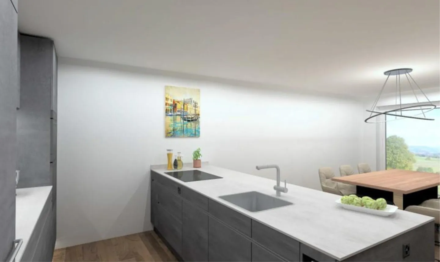 Appartamento nuovo di 4,5 stanze in standard di proprietà - Foto 4 di 7