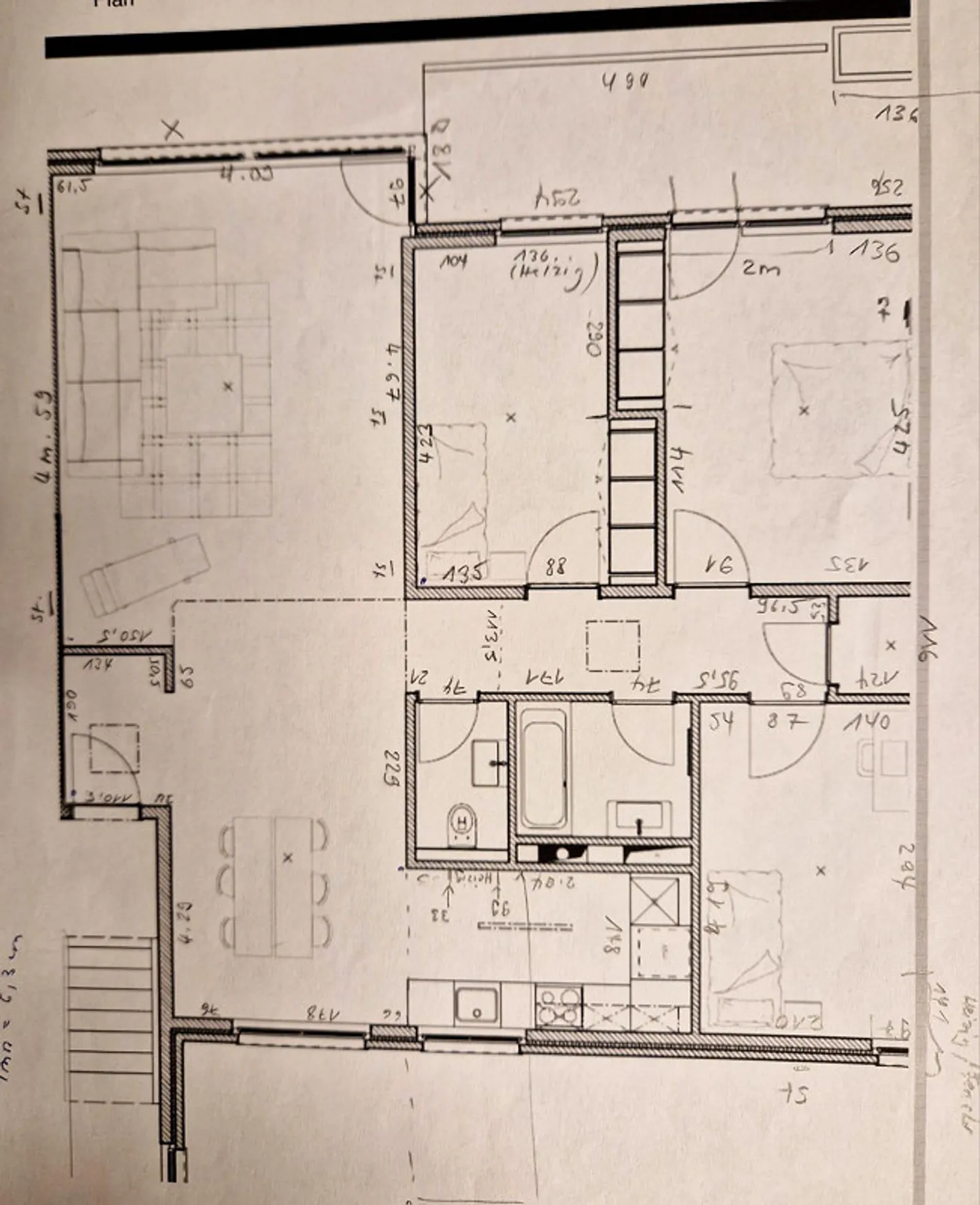 4.5 Zimmer Wohnung (2. Stock) in Vilters zu vermieten - Foto 10 von 10