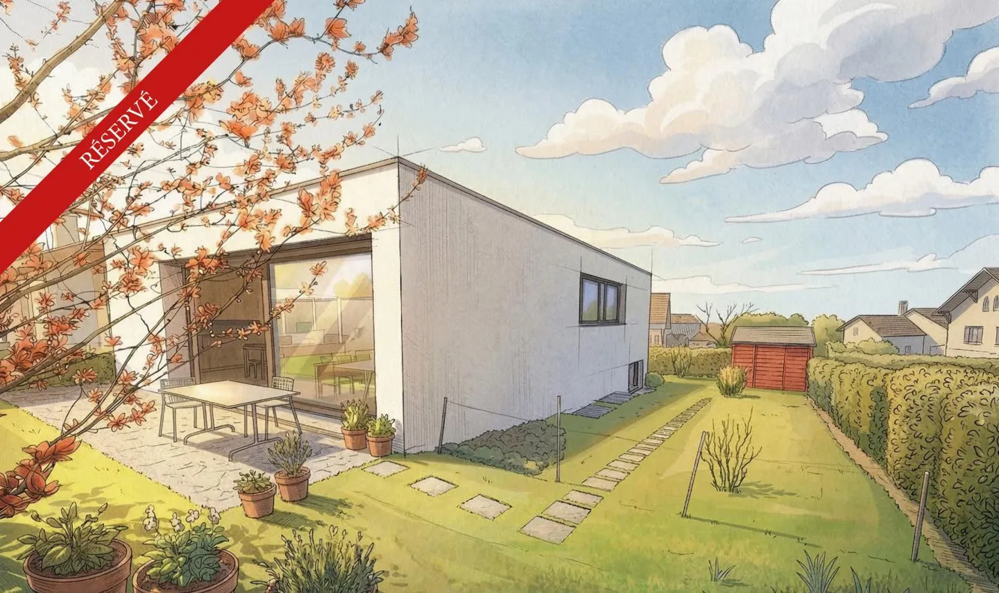 Villa Contemporaine à Bernex - Photo 1 sur 14