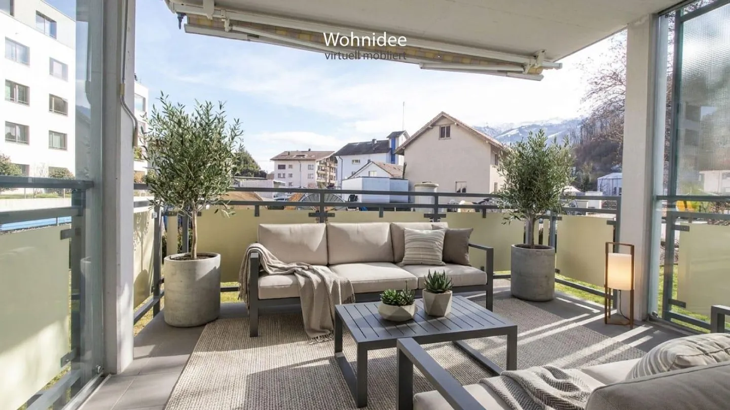 Charmante Wohnung mit Balkon - Foto 3 von 7