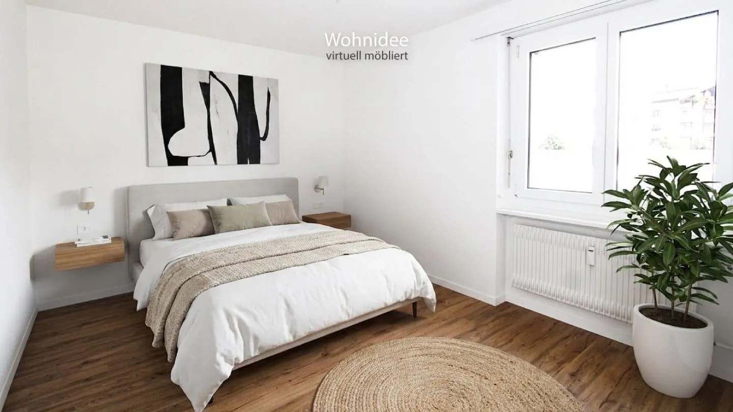 Charmante Wohnung mit Balkon - Foto 6 von 7
